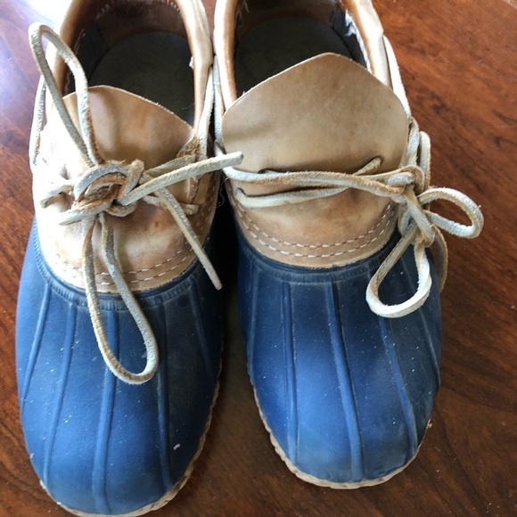 Vintage L. L. Bean Short‎ Duck Boots - Sz 6 - Picture 1 of 8